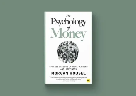 he Psychology of Money review book cover by Morgan Housel